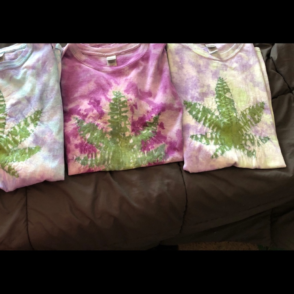 Tie dyed Custom shirts
